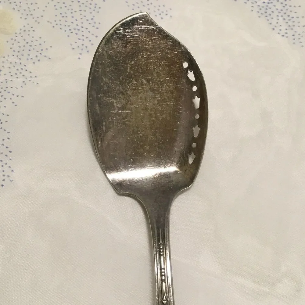 Vintage Silver Plate Jelly Spoon Server 1881 Rogers Oneida